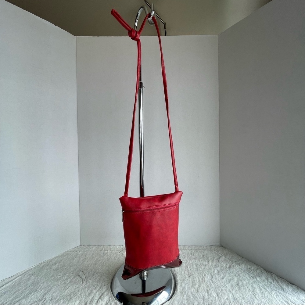 Sorbetto Accesori Elegant Red Crossbody Bag - Picture 4 of 12